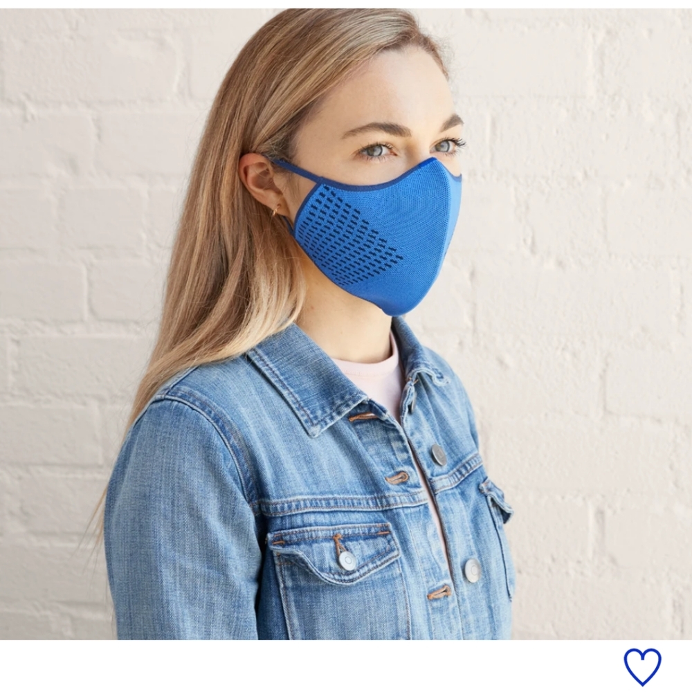 Rothy's Face Mask, Blue